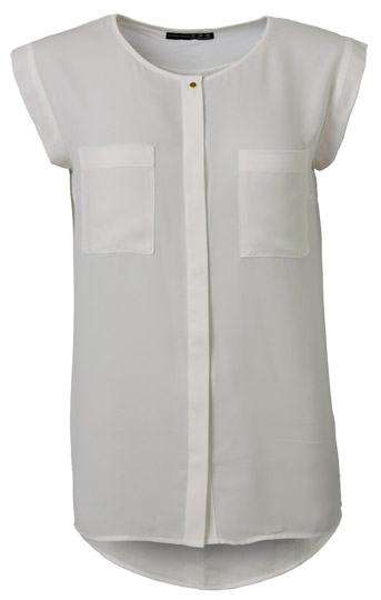 Camisa-blanca-manga-corta-mujer