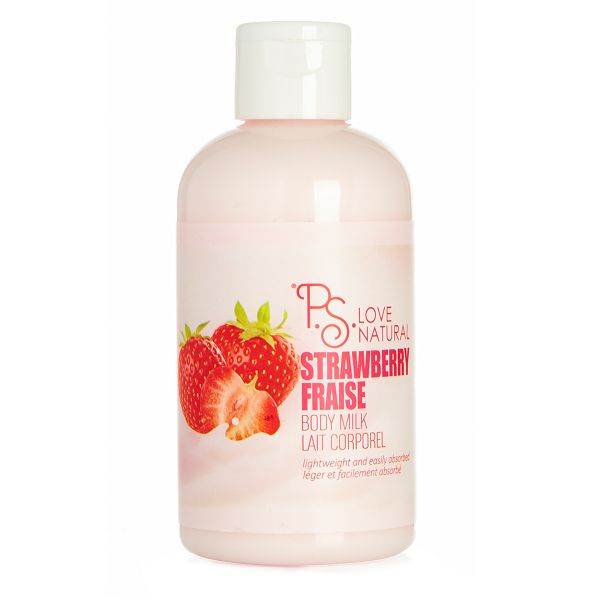 Crema corporal de fresa