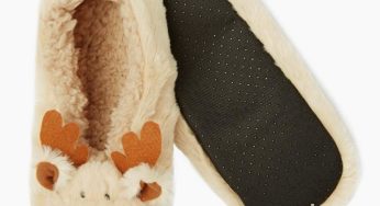 Pantuflas navideñas