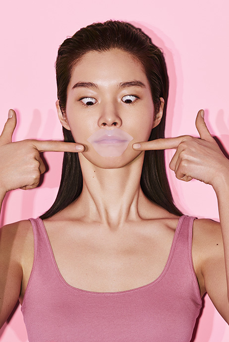 Parches labiales hidratantes