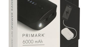 Cargador portátil de 6000 mAh (Powerbank)