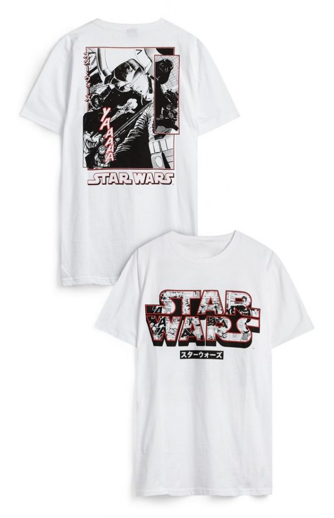 Camiseta Star Wars (Manga) - camiseta star wars episodio 9 primark